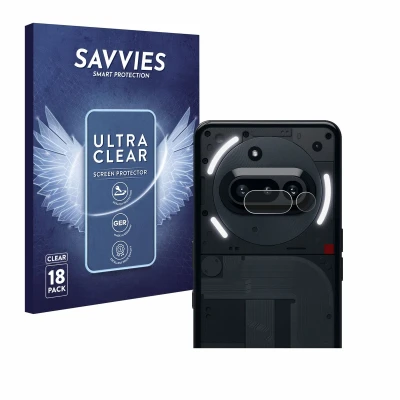 Afbeelding van Savvies Screenprotector voor Nothing Phone (3a) (ALLEEN Camera Lens) Folie Beschermfolie transparant (18 Stuks)