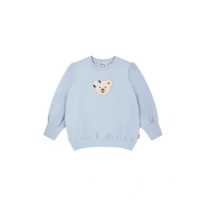 Afbeelding van Steiff Summer Breeze Sweater voor kinderen, Maat: 92, Chambray blue