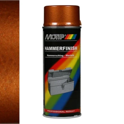 Afbeelding van MoTip Hamerslag lak goud 0,4 liter