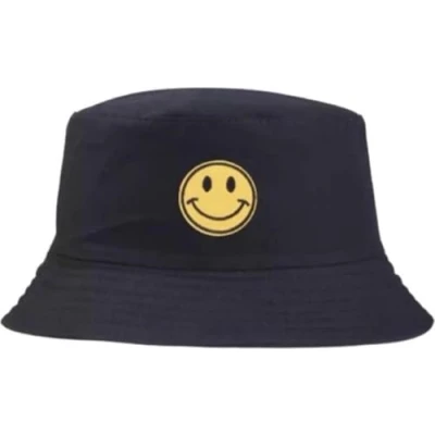Afbeelding van Knaak Bucket Hat Smile One Size Zwart