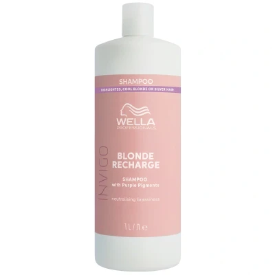 Afbeelding van Wella Professional Invigo Blonde Recharge (Color Refreshing Shampoo) 1000ml