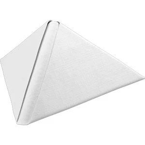 Afbeelding van 540x Servetten dunilin 40cm wit