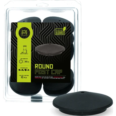 Afbeelding van ZoneGuard Rond paalkapje 10 stuks 60mm