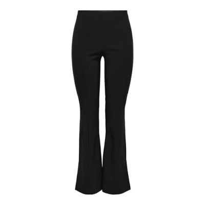 Afbeelding van ONLY flared broek ONLFIONA zwart