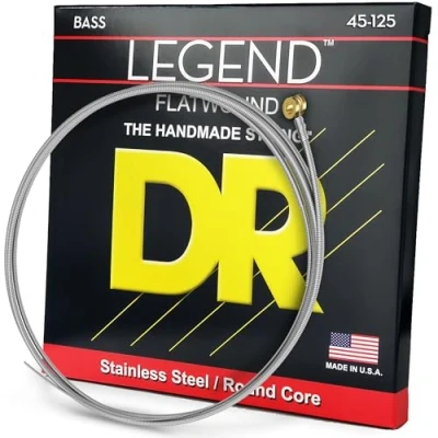 Afbeelding van DR Strings FL5 45 Legend 125 set 5 snaren voor elektrische basgitaar