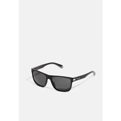 Afbeelding van Polaroid vierkante heren zwart grijs gepolariseerd 90041091 Sunglasses
