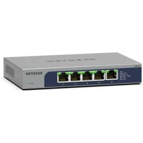 Afbeelding van Netgear MS105 100EUS netwerk switch Unmanaged 2.5G Ethernet (100/1000/2500) Power over (PoE