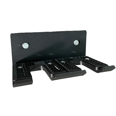 Afbeelding van RPM Power halterhouder verticale wandgemonteerde halteropslag voor Olympische halters verticaal hangend halterrek en (2 bar wandmontage)