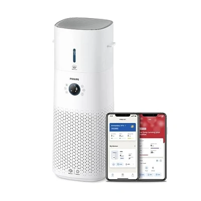 Afbeelding van Philips AC3737/10 3000 Series Luchtreiniger en bevochtiger 131 m² Wit