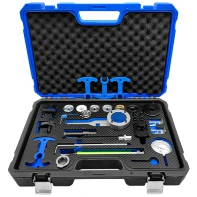 Afbeelding van ZKTOOL 32 STKS Motor Nokkenas Holding Alignment Timing Tool Set voor VW Audi 1.8 2.0 TSI TFSI EA888 delige uitgebreide set, OEM T10352 T40196 T40271 T10368, Chain Vervanging