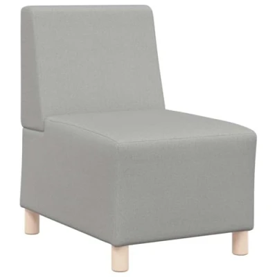 Afbeelding van vidaXL Sofa Chair Cloud 55 cm stof grijs