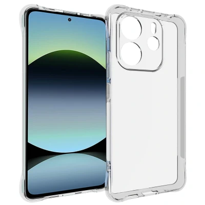 Afbeelding van Xiaomi Redmi Note 14 5G Hoesje Siliconen en TPU (zacht) imoshion Softcase/Backcover Transparant Telefoonhoesje