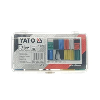 Afbeelding van YATO 171 delige krimpkousen set Mix van maten en kleuren YT 06867