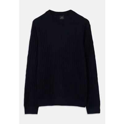 Afbeelding van Armani Exchange Trui Deep navy, Heren, Maat: 3XL, navy