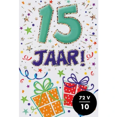 Afbeelding van Kaart That funny age 15 jaar TFA018