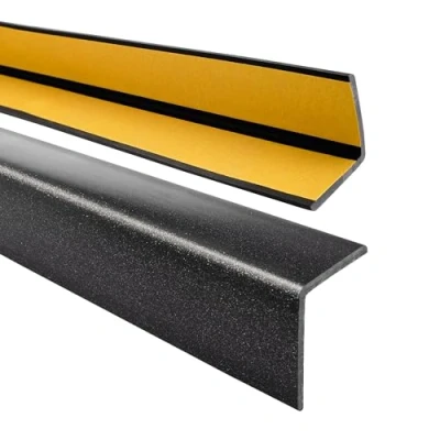 Afbeelding van Quest Hoekprofiel 27x27mm, PVC rubber kunststof hoekprofiel, zelfklevend randbeschermingsprofiel, flexibel hoekbeschermingsprofiel, Sterrenstof, 200cm