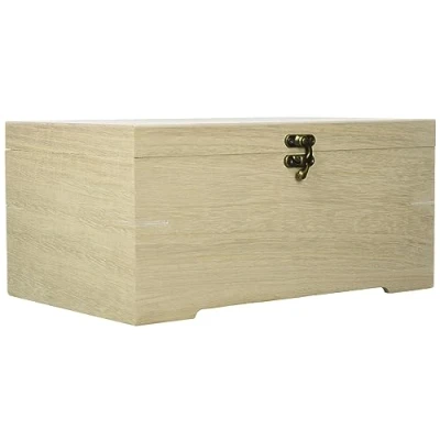 Afbeelding van RAYHER HOBBY 62196000 houten kist met inzetstuk, 2 delig, beige, 28 x 18 13,5 cm, 6 vakken