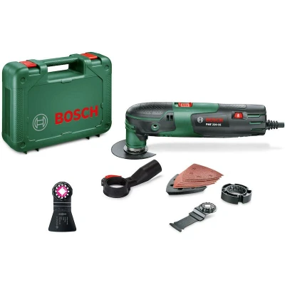 Afbeelding van Bosch Groen PMF 220 CE multitool 220W inclusief accessoires 0603102006