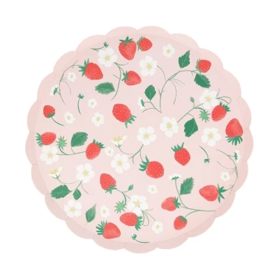 Afbeelding van meri borden strawberry small 8st