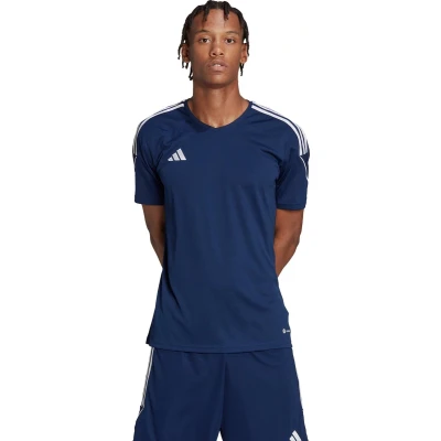 Afbeelding van adidas Performance TIRO 23 Sport Tshirt, Heren, Maat: Large, Navy blue/white