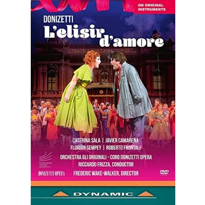Afbeelding van Caterina Sala, Javier Camarena, Florian Sempey Donizetti: L&#039;Elisir D&#039;Amore (DVD)
