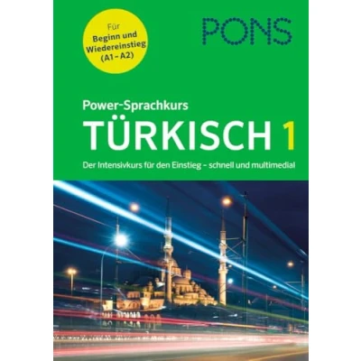 Afbeelding van PONS Power Sprachkurs Türkisch 1: Der Intensivkurs mit Buch, CD und Online Tests