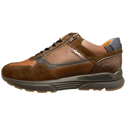 Afbeelding van Australian Sneaker Wijdte:K Connery 15.1682.01 Cognac Maat 42