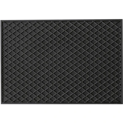 Afbeelding van HP Autozubehör 16537 Voetenmat (universeel) Rubber (natuurlijk) (l x b h) 530 370 10 mm Zwart