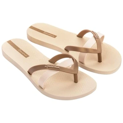 Afbeelding van Ipanema Kirei FEM teenslippers voor dames, beige/goud, 40 EU, beige goud, EU