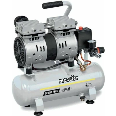 Afbeelding van MECAFER Stille Compressor 24L 1PK
