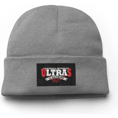 Afbeelding van BEECHFIELD FASHION PATCH BEANIE GRAFIET GRIJS