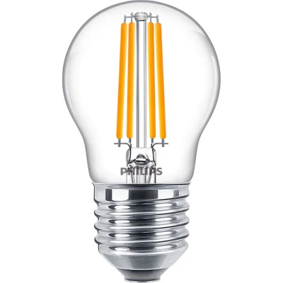 Afbeelding van Philips Corepro LEDluster E27 Kogel Filament Helder 6.5W 806lm 827 Zeer Warm Wit Vervangt 60W