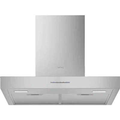 Afbeelding van SMEG KBT600XE Afzuigkap Wandschouw 60 cm RVS