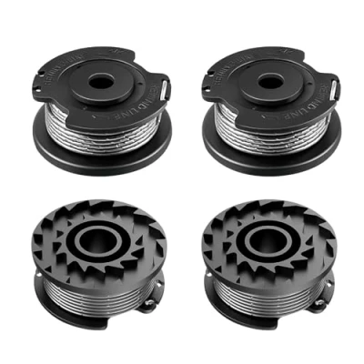 Afbeelding van JAMSSOW 4 stuks reservespoel grastrimmer spoel compatibel met F016800569 F016800385, trimmer draadspoel voor Bosch Art 23 SL/ 2300/23 28/26 SL, EasyGrassCut