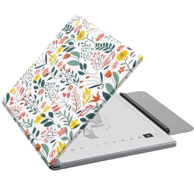 Afbeelding van MoKo for Remarkable 2 Tablet Case, Lightweight Ultra Thin Magnetic Case with Wide Pen Protective Clasp, Smart Cover Folio 10.3&quot; 2020 Release, Flowers
