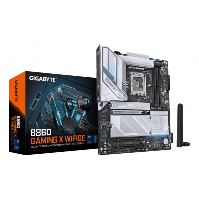 Afbeelding van GIGABYTE B860 GAMING X WIFI6E moederbord RAID, 2,5Gb LAN, Wi Fi 6E, BT, Sound, ATX