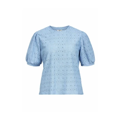 Afbeelding van Object Objlaila NOOS Tshirt print, Dames, Maat: XL, Cornflower blue