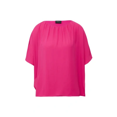 Afbeelding van s.Oliver Black Label Loose FIT MIT Futter Tshirt basic, Dames, Maat: 32, Pink