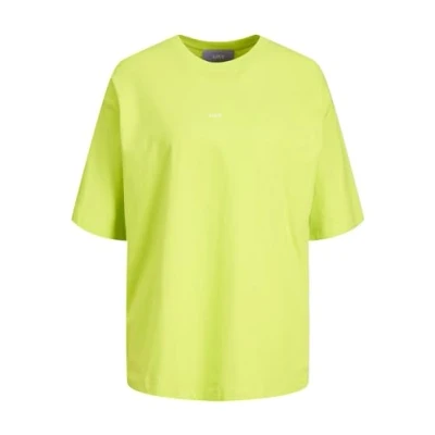 Afbeelding van JJXX Jxandrea SS Loose Every LOGO TEE NOOS Tshirt basic, Dames, Maat: Small, Lime punch