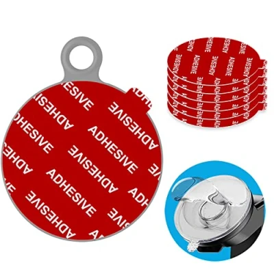 Afbeelding van Anteel Dashboard Pad Montage Disk Sticky Adhesive Vervanging Kit, 6 stks 80mm Cirkel Hittebestendige Dubbelzijdige Stickers voor Zuignap Auto Telefoonhouder Disc &amp; Voorruit Dash Cam