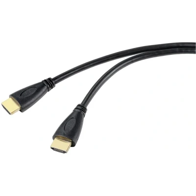Afbeelding van SpeaKa Professional SP 10133284 HDMI kabel Aansluitkabel A stekker, stekker 1.50 m Zwart 4K UHD, Audio Return Channel (ARC)