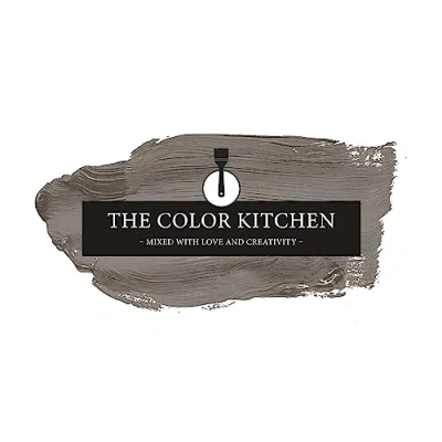 Afbeelding van Livingwalls The Color Kitchen universele muurverf schilderverf voor woonruimtes en werkkamer mat binnenverf in taupe 5 l dekkende verf TCK1021