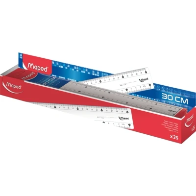 Afbeelding van Maped Lat Essentials 146 30 Cm Eco Dubbele Graduatie