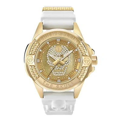 Afbeelding van Philipp Plein The $kull Unisex Horloge Wit PWAAA1221