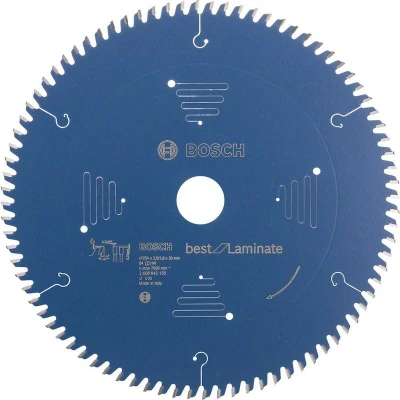 Afbeelding van Bosch Cirkelzaagblad laminaat 254x30 84t