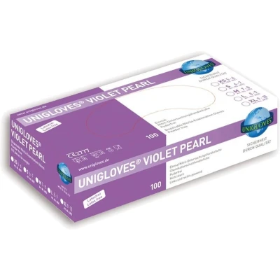 Afbeelding van Violet Pearl Nitril Gr. M 100 Handschuhe