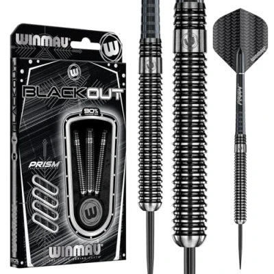 Afbeelding van WINMAU Blackout: Steeltip Tungsten Dartpijlen Professioneel 25g