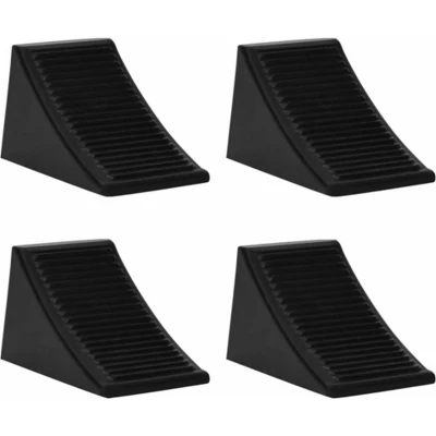 Afbeelding van Wielblokken 4 St 16X9X9 Cm Rubber