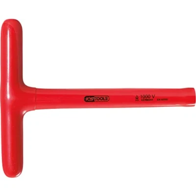 Afbeelding van KS Tools, Spanner, Dopsleutel met T greep en beschermende isolatie, 14 x 300 mm (14 mm)