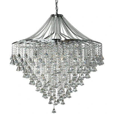 Afbeelding van Searchlight Lighting Dorchester 7 Lichte Kroonluchter Chrome Finish, E14